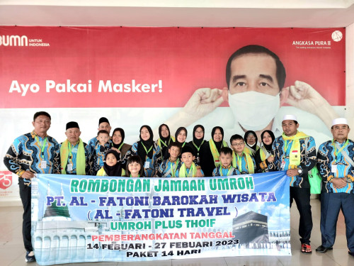 Jamaah ALFATONI Keberangkatan 14 Februari 2023